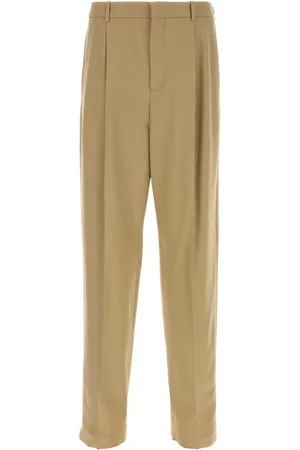 Saint Laurent Beige Gabardine Pant