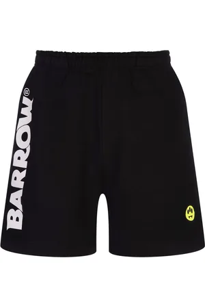 BARROW Bermuda Shorts With Contrast Lettering Logo