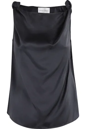 Loulou Studio Draped Sleeveless Top