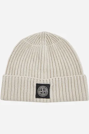 Stone Island Logo Wool Beanie
