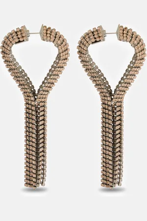 Paco rabanne Rhinestone Drop Earrings