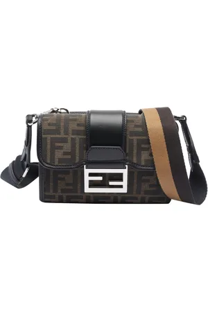 Fendi Double Baguette Crossbody Bag