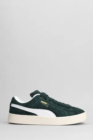PUMA Suede Xl Sneakers In Green Suede