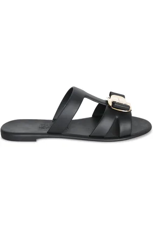 Salvatore Ferragamo Vara Rubber Sandals In
