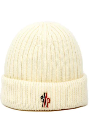 Moncler Logo-patch Knitted Beanie