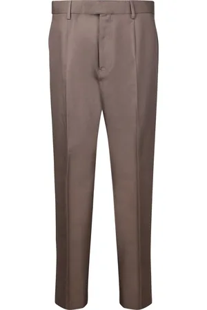 Ermenegildo Zegna Cotton And Linen Pants