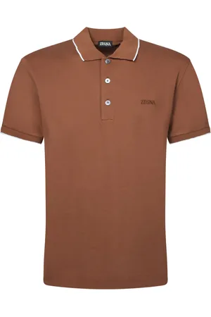 Ermenegildo Zegna Piquet Polo Shirt