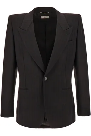 Saint Laurent Black Wool Blazer