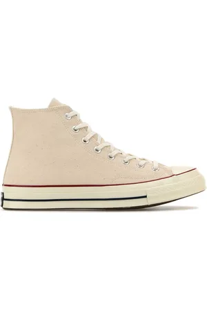 Converse Sand Canvas Chuck Taylor Hi Sneakers
