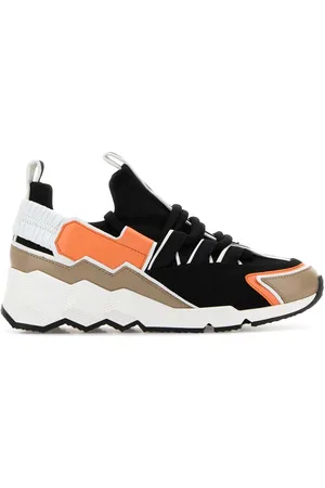 Pierre Hardy Multicolor Canvas And Leather Trek Comet Sneakers
