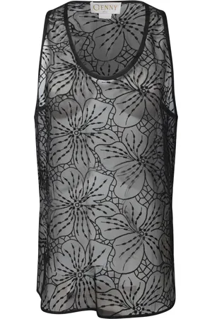 GENNY Organza Flower Top