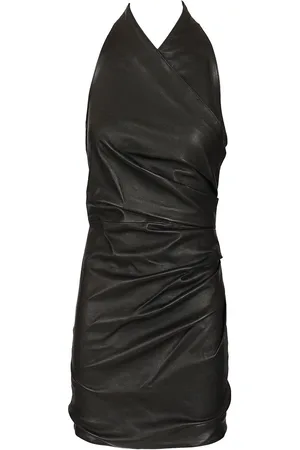 Balmain Short Leather Dress