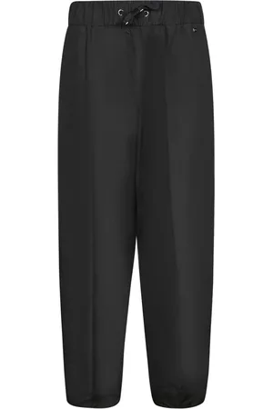 HERNO Pantalone Carrot Fit In Taffeta Trousers