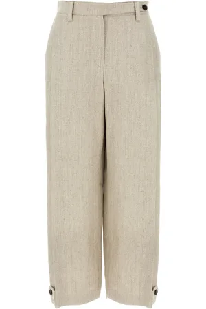 Brunello Cucinelli Linen Trousers