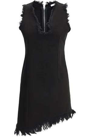 Salvatore Ferragamo Fringed Mini Dress