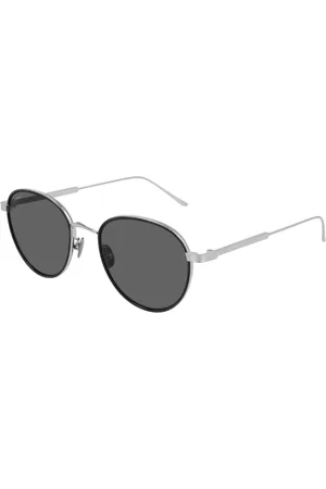 Cartier Ct0250s007 Silver Silver Grey