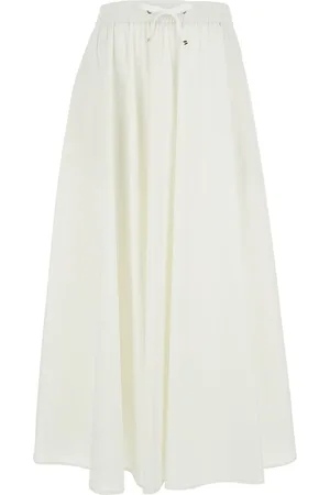 HERNO Skirt With Elastic Waist With Drawstring And Flared Design In Tech Fabric Woman