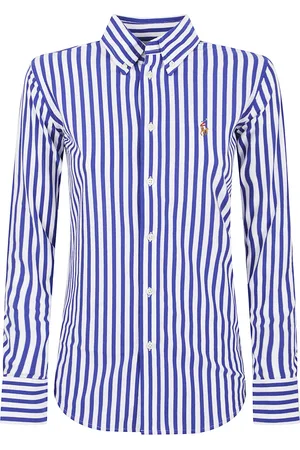 Ralph Lauren Ls Knt Ox St-long Sleeve-button Front Shirt
