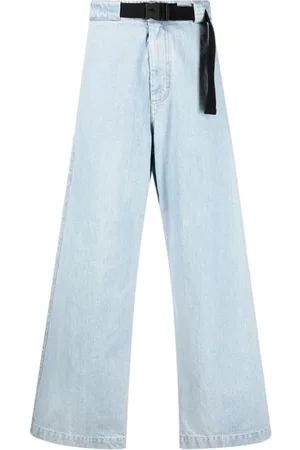 Moncler Belted Denim Jeans