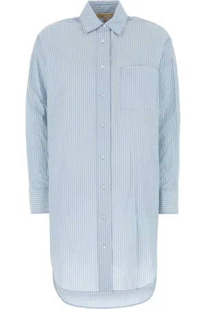 Michael Kors Embroidered Shirt Dress