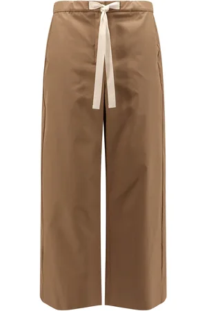 Max Mara Argento Cotton Trouser