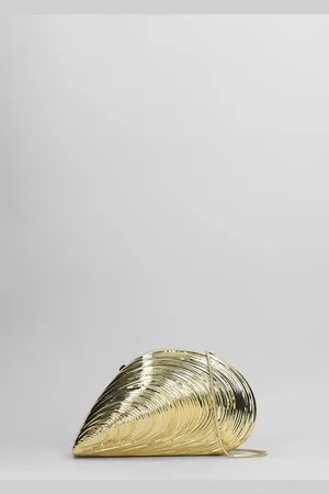 Simkhai Bridget Clutch In Gold Brass