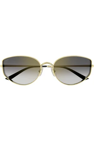 Cartier Ct0300s001 Gold Gold Grey