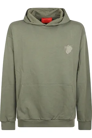 Vision Of Super Hoodie With Embridered Flaming Heart Logo