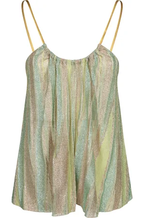 FORTE FORTE Forte_Forte Lurex Jacquard Top