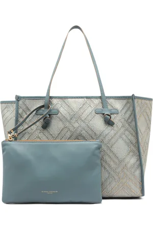 Gianni chiarini Marcella Canvas And Leather Shopping Bag