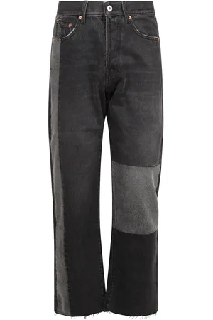 VALENTINO Jeans 5 Tasche Patch Grigio