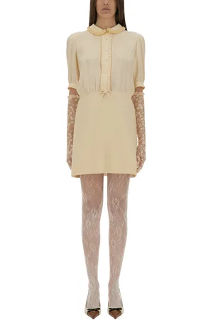 VALENTINO Crepe Couture Short Dress