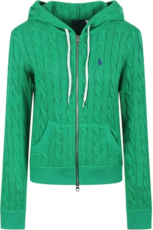 Ralph Lauren Ctn Cbl Hd-long Sleeve-full Zip