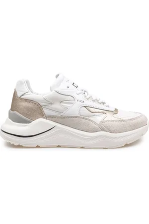 D.A.T.E. D. A.T. E. D. a.t. e Fuga Sneakers In Nylon And Suede Color White/