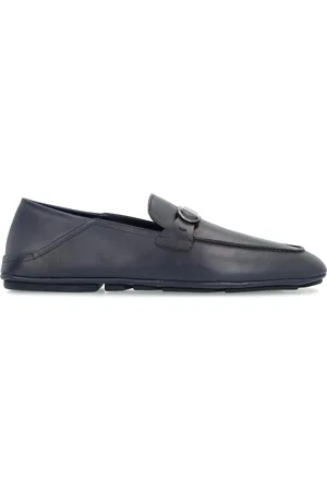 Salvatore Ferragamo Gancini Leather Loafers