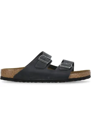 Birkenstock Leather Arizona Slippers