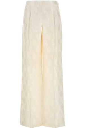 Fendi Silk Wide-leg Pant