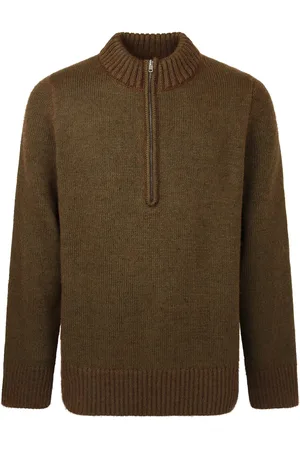 Maison Margiela Pull C. alto Half Zip Mar Ch