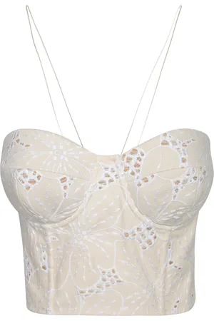 GENNY Floral Drill Top