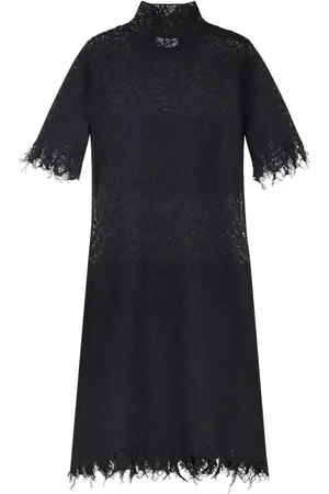 Alexander McQueen Lace Dress With Cotton Inserts And Organic Silk