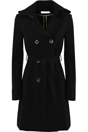 Patrizia Pepe Trench Coat In Mixed Cotton Technical Fabric