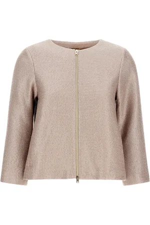 HERNO Beige Virgin Wool Jacket