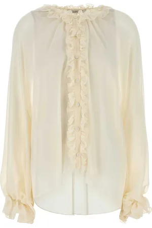 Serafini Ivory Georgette Shirt