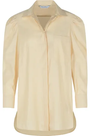 Max Mara Faraday Cream Cotton Shirt