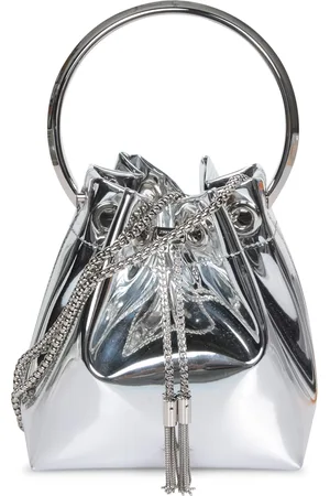 Jimmy Choo Bon Bon Mirror Silver Bag