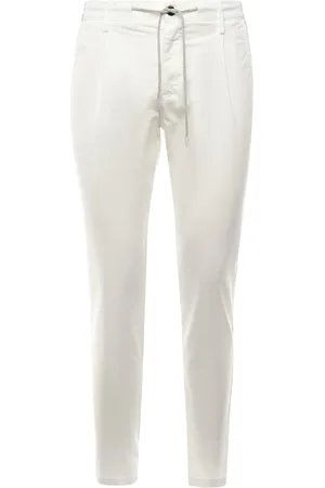ELEVENTY Straight Cotton Trousers