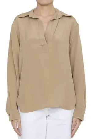 Max Mara V-neck Long-sleeve Shirt