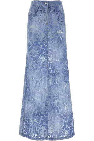 ERMANNO SCERVINO Maxi Devorè Skirt