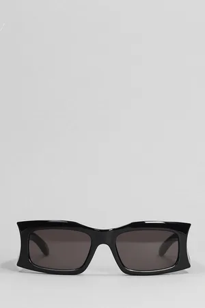 Balenciaga Hourglass Rect Sunglasses In Nylon