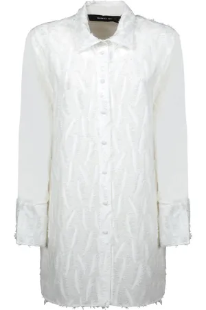 FEDERICA TOSI Long Organza Shirt